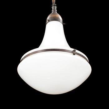 A ceiling lamp, "Luzette" designed by Peter Behrens for AEG (Allgemeine Electricitäts-Gesellschaft).