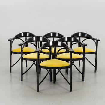 SIX THONET CHAIRS.