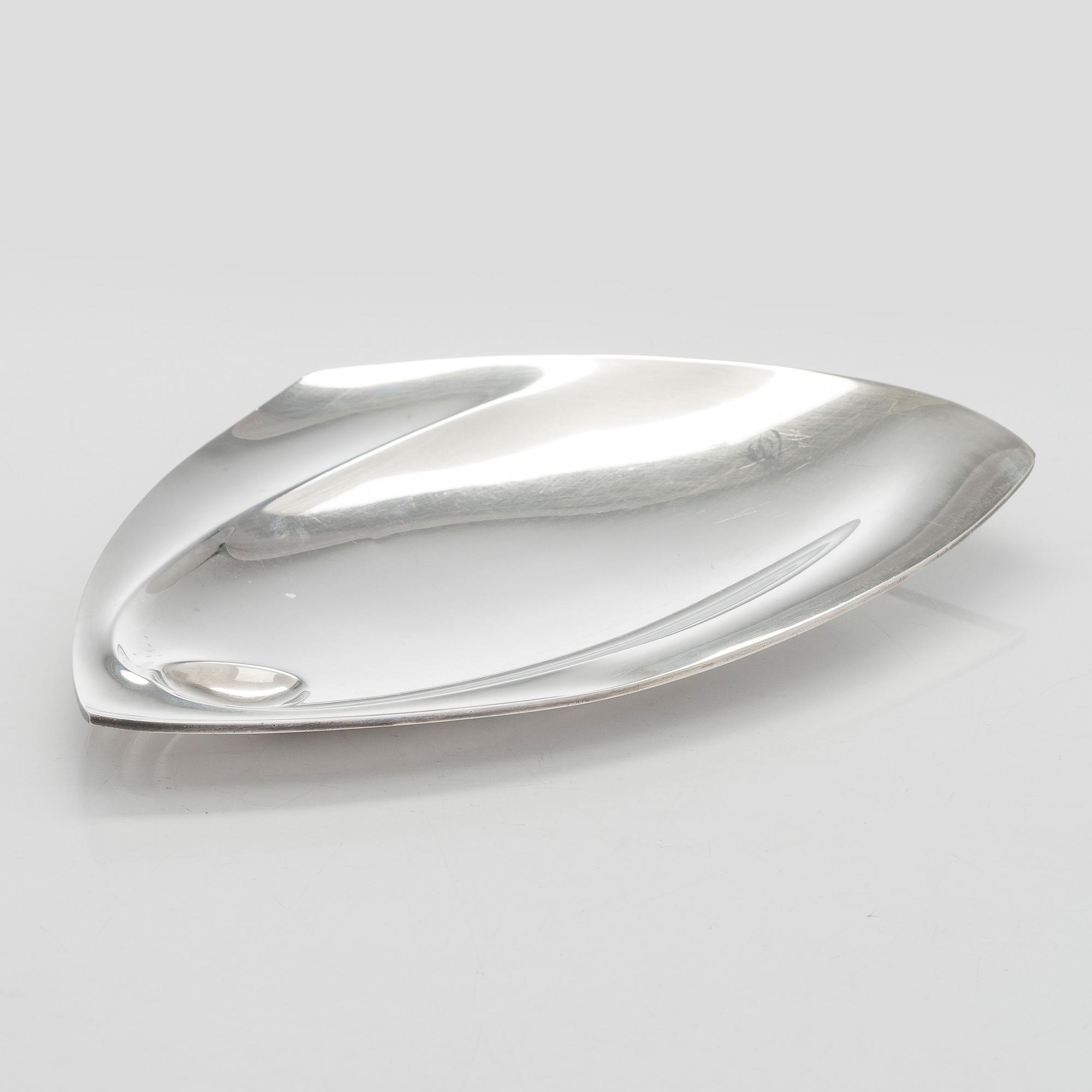 Tapio Wirkkala, Fat, silver, TW 100, Kultakeskus, Tavastehus, 1962.