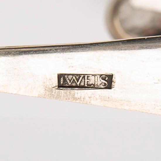 A group of silver, 10 pieces, 18th/19th century, including Russia and Denmark.