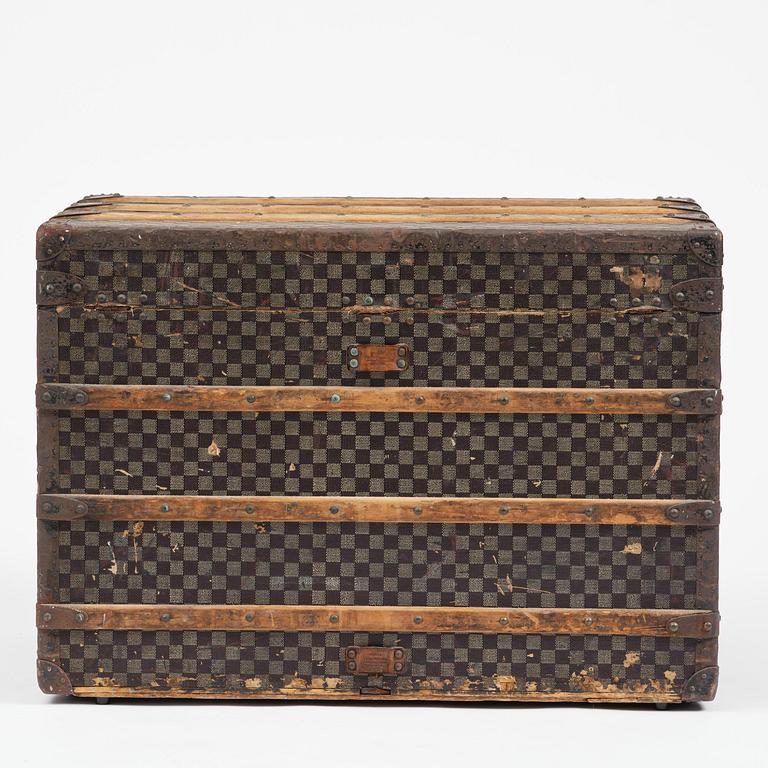 Louis Vuitton suitcase, late 19th century.