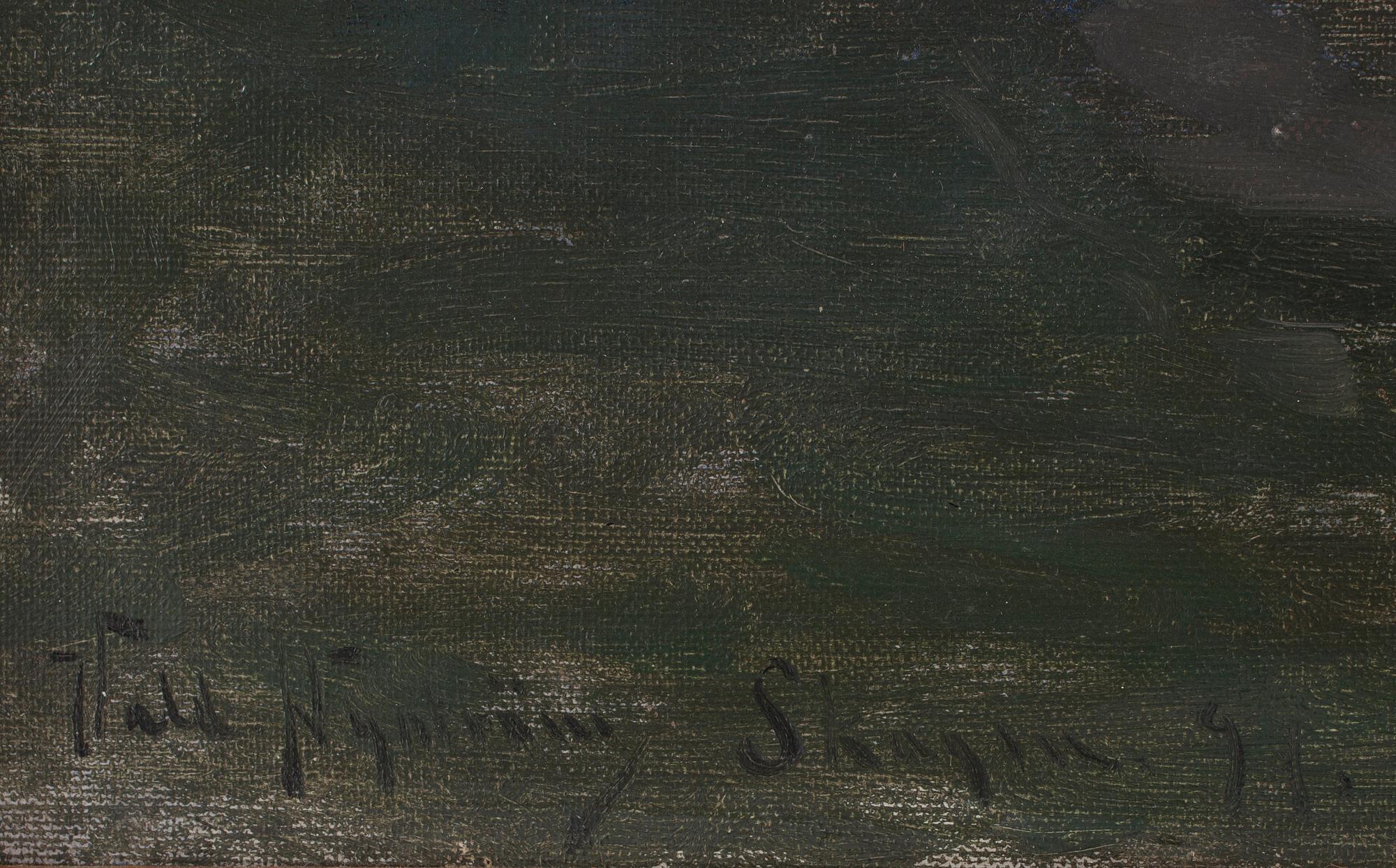 Valdemar Nyström, Månskenspromenad på Skagen.
