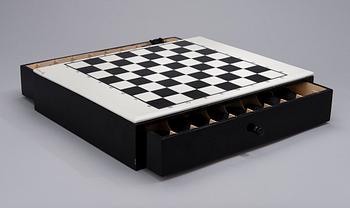 PAULI PARTANEN, SCHACKSPEL, sign. Pauli Partanen.