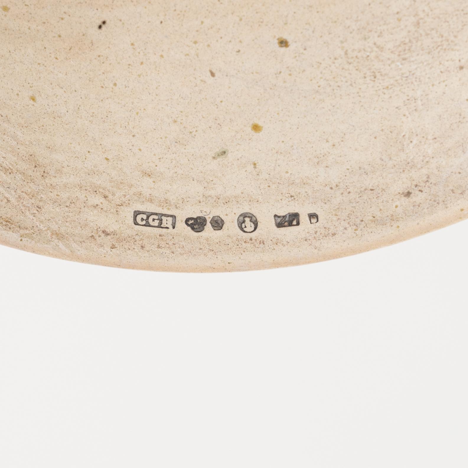 Kandelabrar, ett par, silver, CG Hallberg, Stockholm 1926.