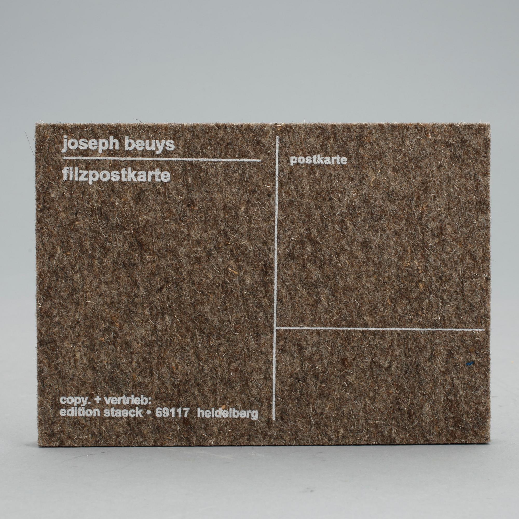 JOSEPH BEUYS, multipel.