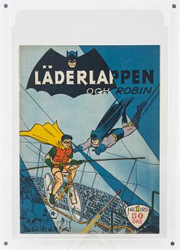 Serietidning, "Läderlappen och Robin", Nr 1, 1951.