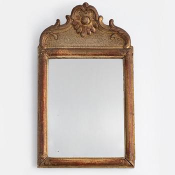 A table mirror, 18th Century.