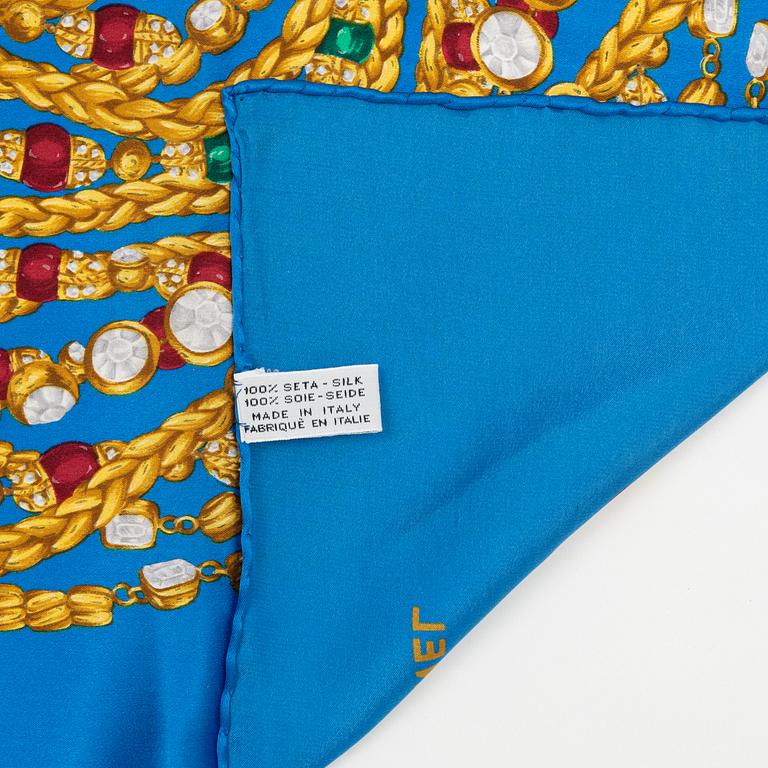 Chanel, a silk scarf.