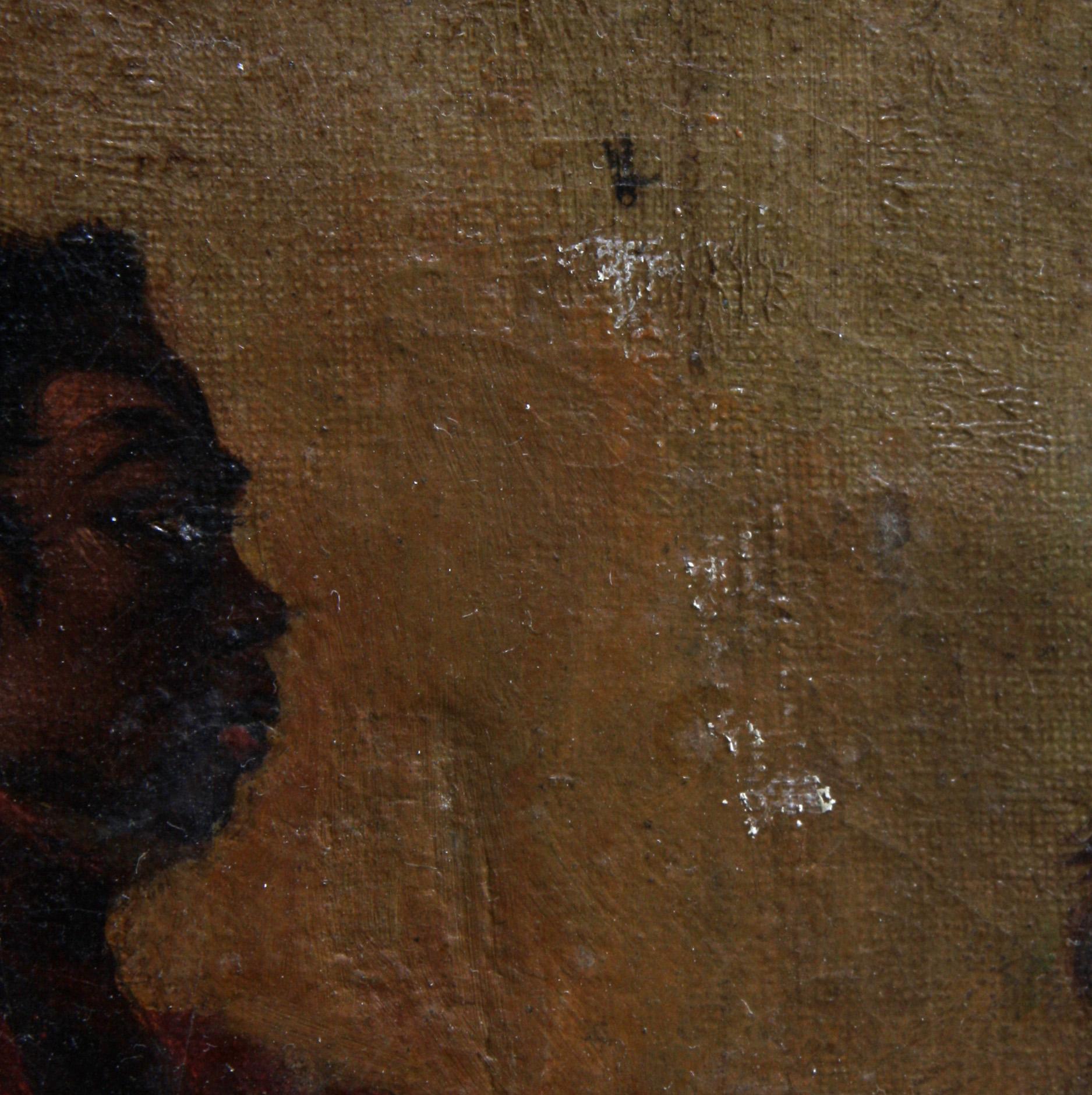 OKÄND KONSTNÄR, 1800-tal, olja på duk, osign.