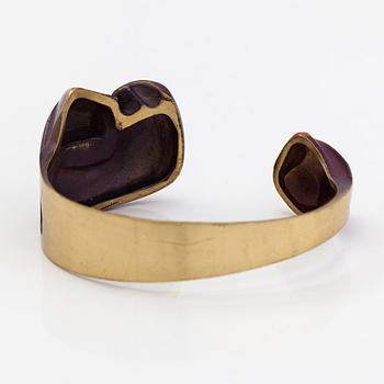 Björn Weckström, A fire bronze braclet "Krupp". Lapponia.