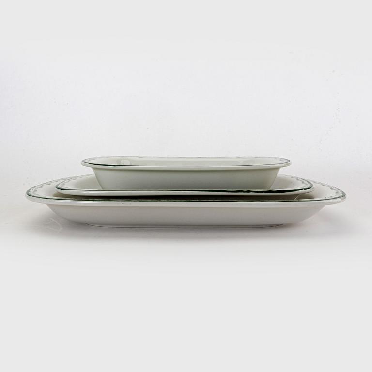 Servis "Grön Anna" 96 dlr porslin, Rörstrand, 1900-talets senare del.