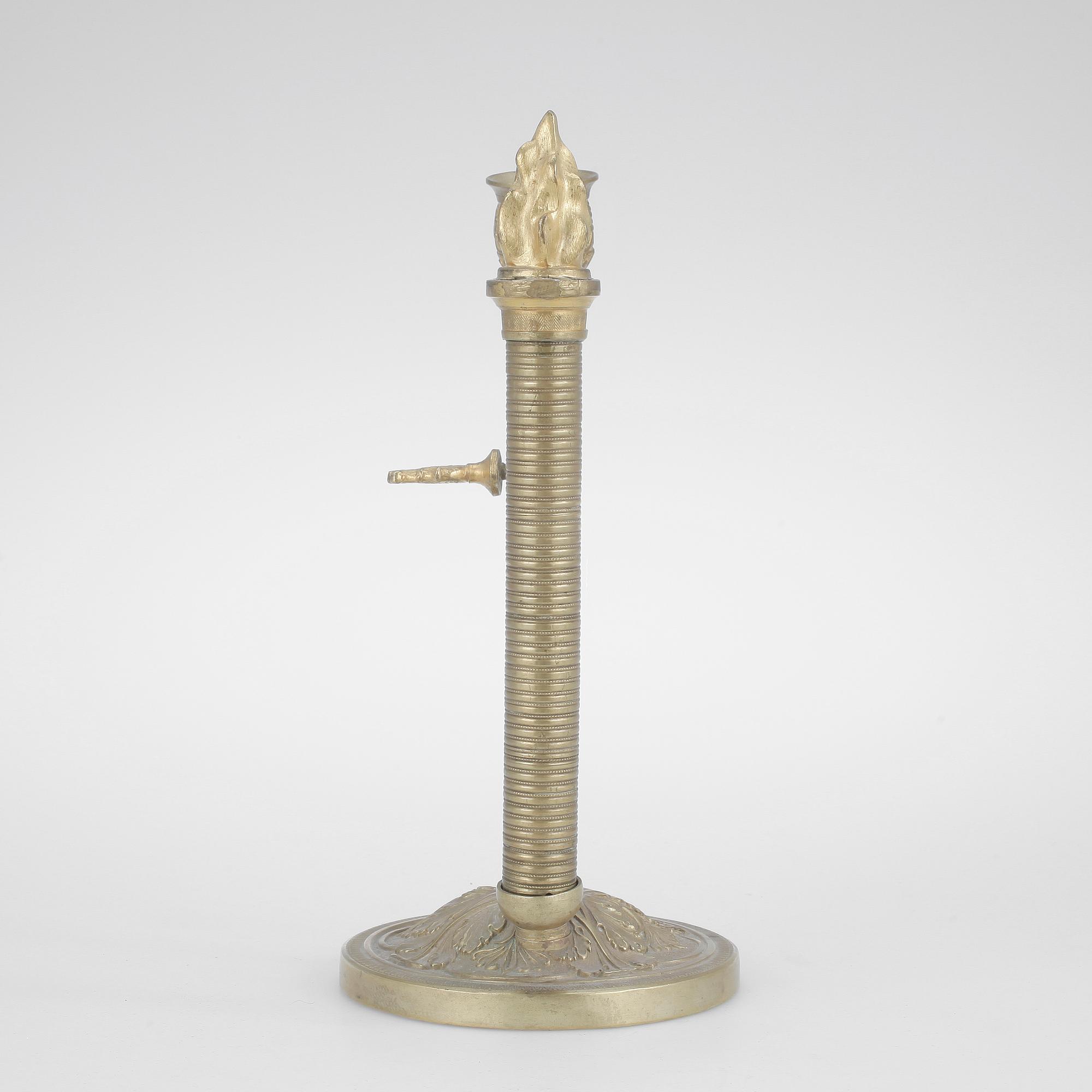 NATTLJUSSTAKE, brons, trol Ryssland, 1800-talets början.