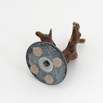 Torbjörn Forsberg, skulptur. Brons. Signerad. Daterad. Numrerad.