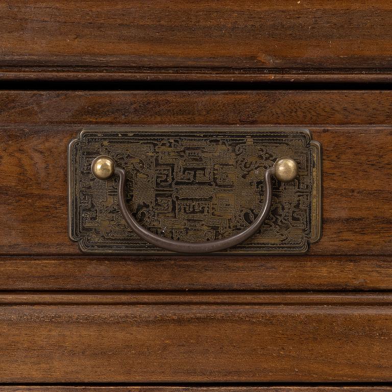 A Chinese hardwood desk, 20th century.