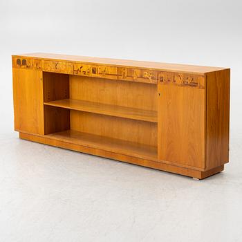 Sven Ekholm & Erik Matsson, sideboard, Swedish Modern "Tusen och en natt”, Lammhults stol- och snickerifabrik, 1940-tal.
