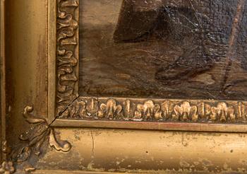 ERIK WAHLBERGSON, öljy kankaalle, signeerattu.