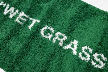 Virgil Abloh, a 'Wet Grass' carpet, Ikea, c. 195 x 133 cm.