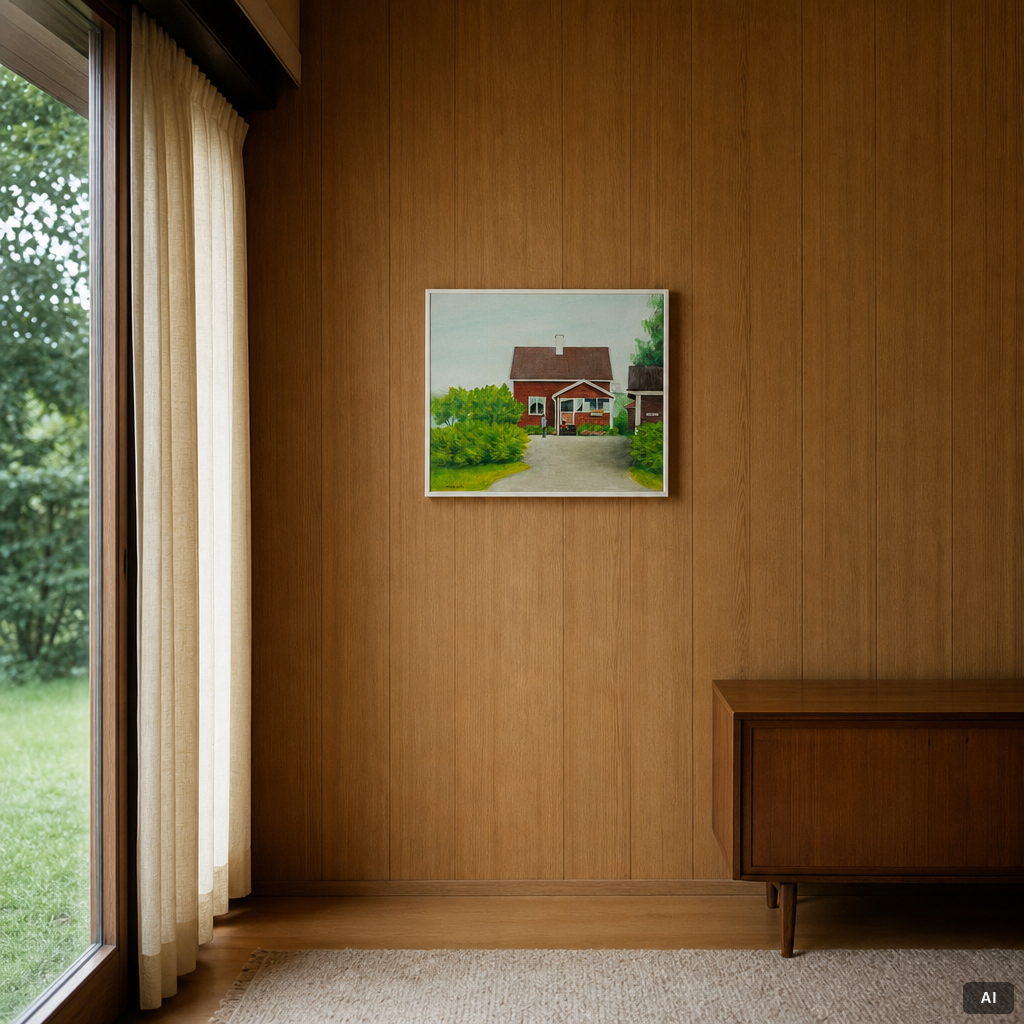 Arvo Philiph Luik, Det lilla röda huset.