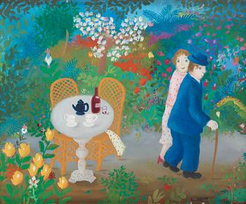 302. Lennart Jirlow, "Promenaden" (The walk).