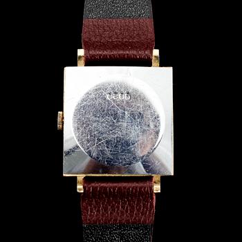 ARMBANDSUR, guld på stål, Eden, Antimagnetic, 1900-talets mitt.