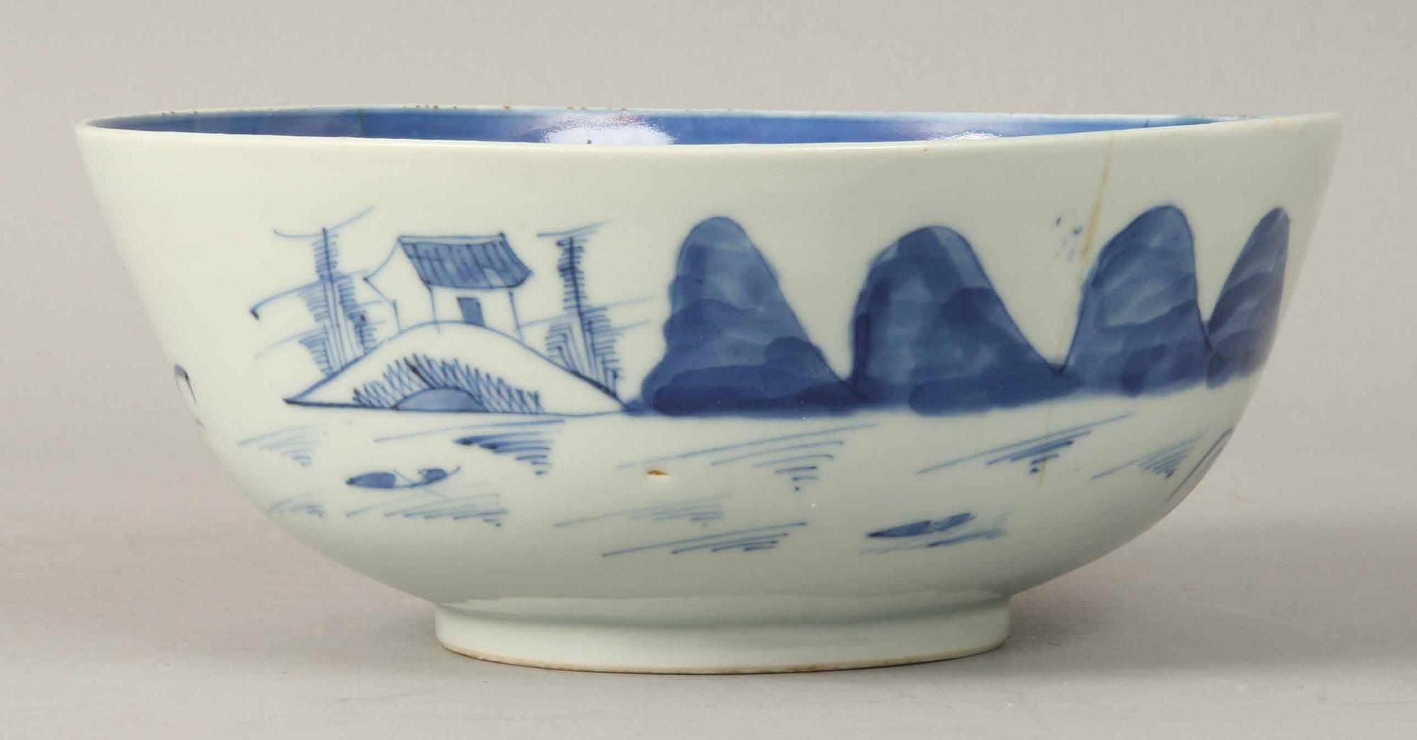 SKÅL, porslin, Kina, 1800-tal.