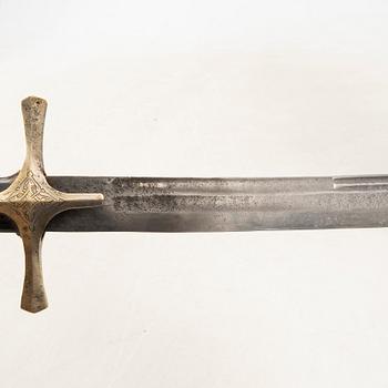 Shamshir, 19th century, possibly Amuzgi Dagestan Caucasus.