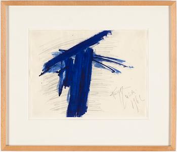 EDDIE FIGGE, gouache, signed and dated 1962.