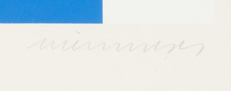 Jo Niemeyer, serigrafier, 3 st, signerade och numrerade 75/75.