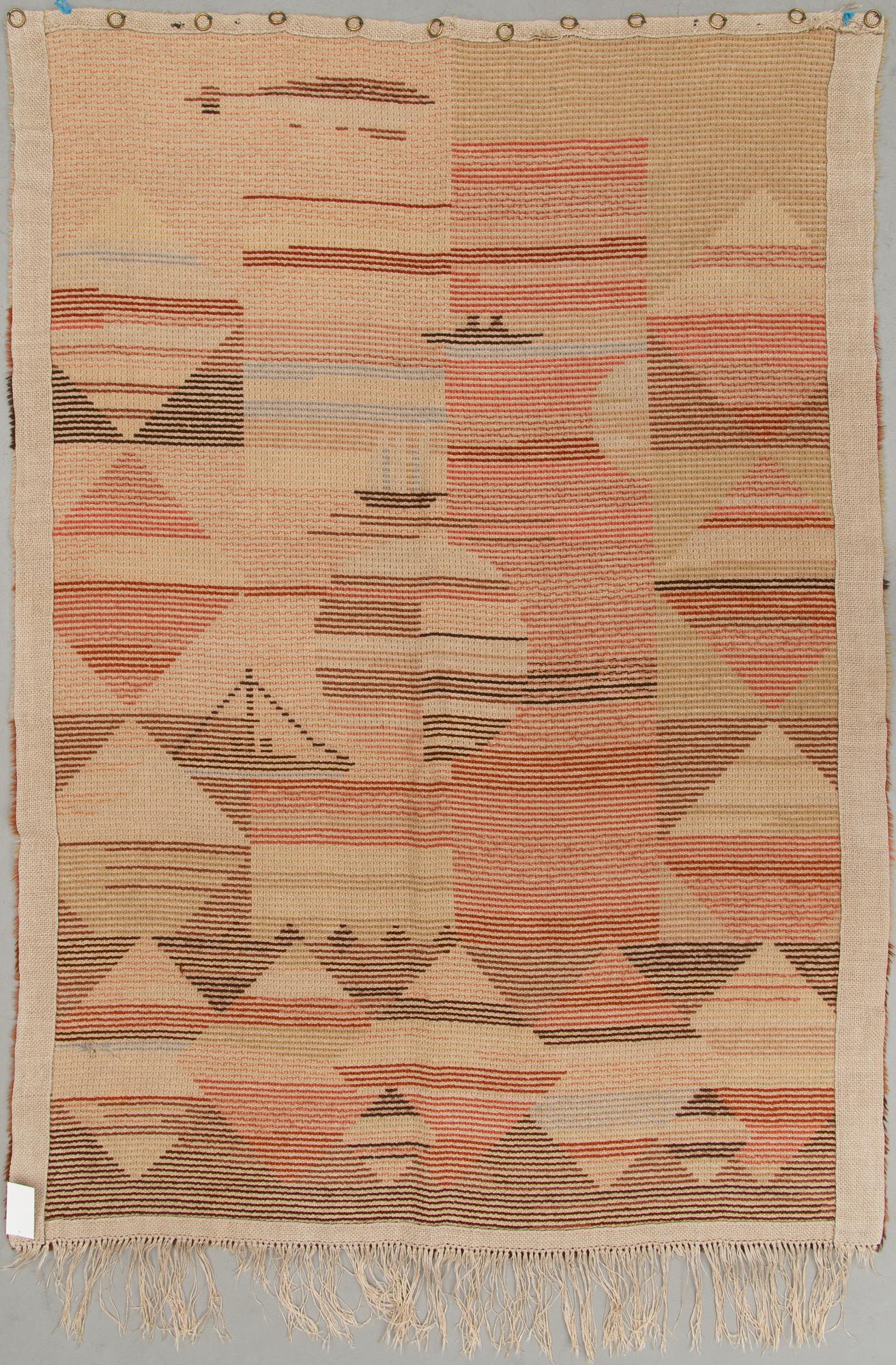 GRETA SKOGSTER-LEHTINEN, rya. Ca 192x135 cm.