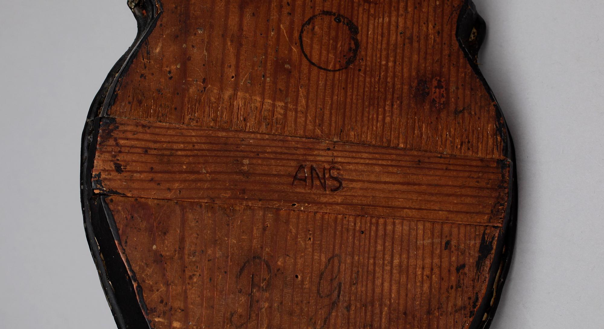 SPEGELLAMPETTER, ett par, en märkt ANS, Anders Nordström, Jönköping, verksam 1763-1779.