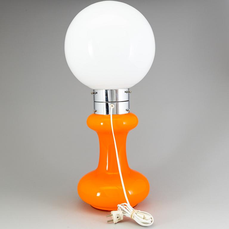 A glass table lamp by Carlo Nason for Mazzega 1960/70s.