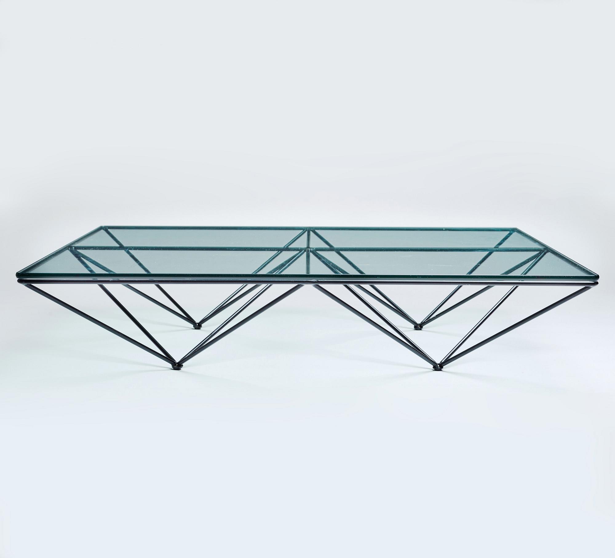 Paolo Piva, an "Alanda" sofa table, B & B, Italy post 1981.