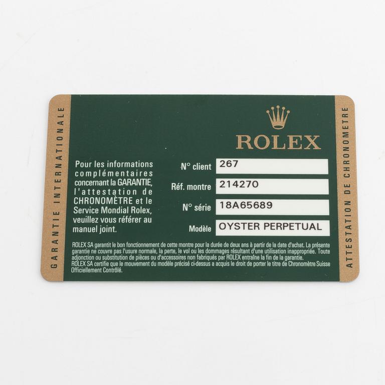 Rolex, Explorer, "Mark I Dial", ca 2012.