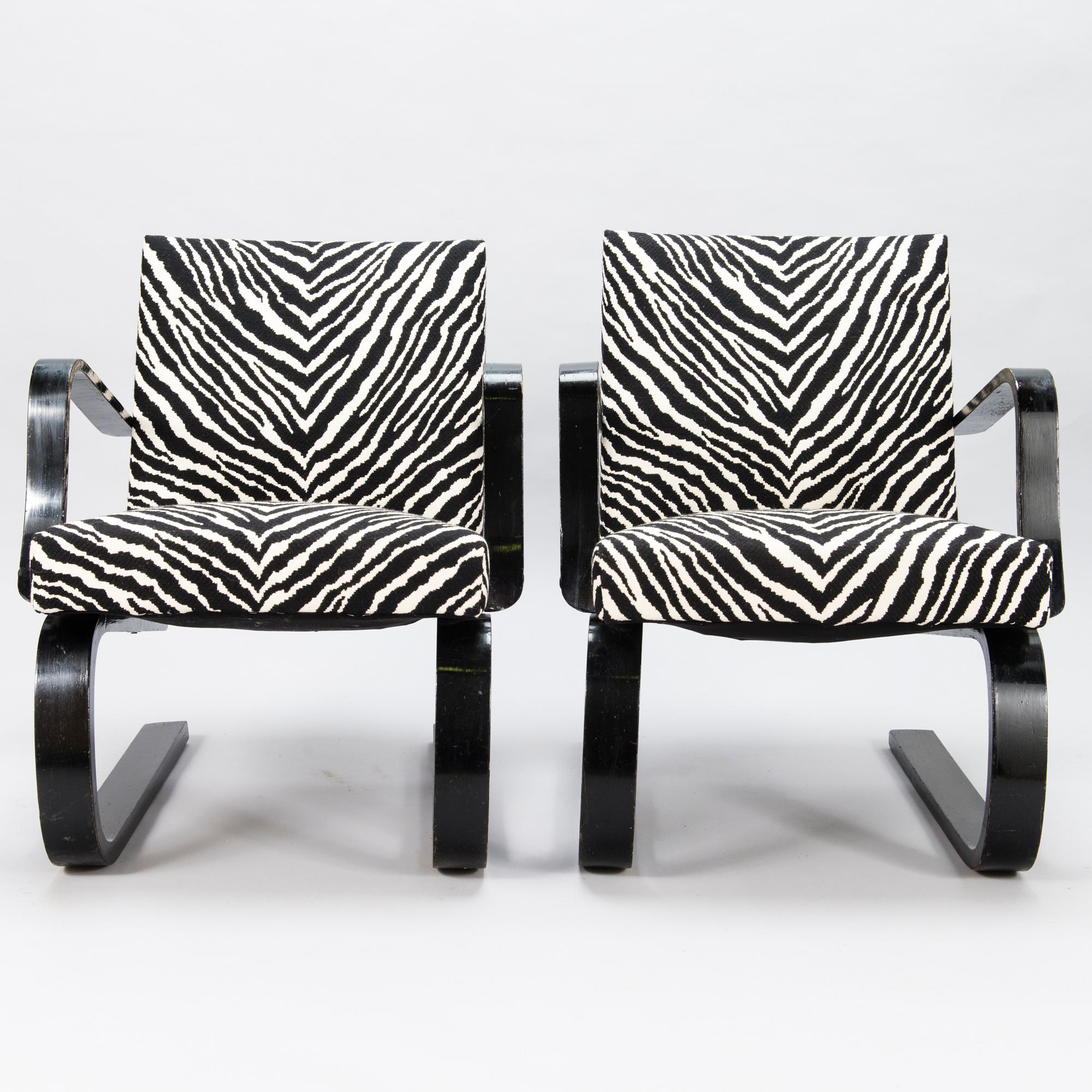 MAIJA HEIKINHEIMO, a pair of  1930s '242' armchairs for Asko, Finland.