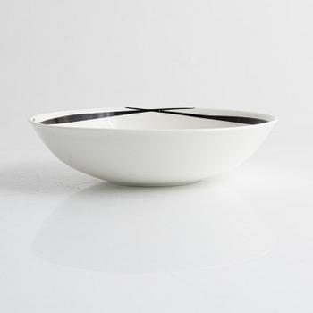 Stig Lindberg, servisdelar,  32 st, benporslin, "Pencil", Gustavsberg.