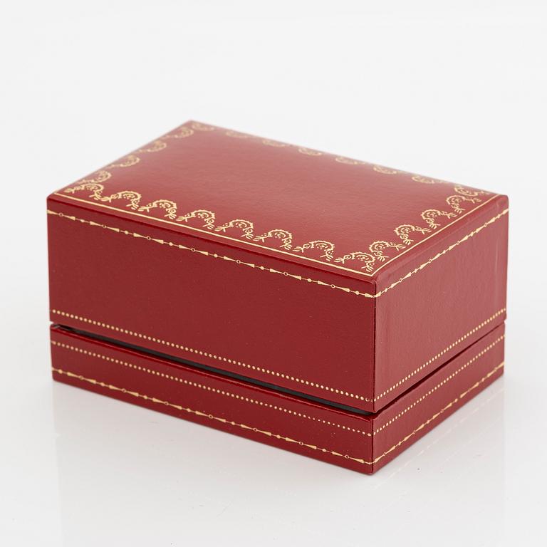 Cartier, must de Cartier, Tank, wristwatch, 23.5 x 23 (30.5) mm.