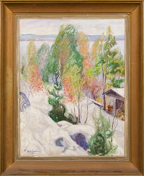 Pekka Halonen, Den första Snön.