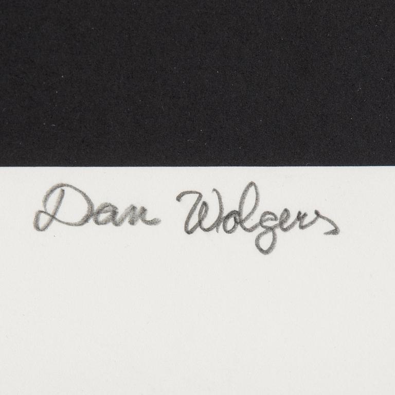 DAN WOLGERS, a color litograph, signed and numbered 28/50.