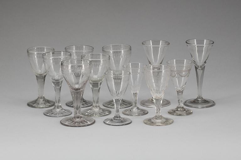 PARTI GLAS, 12 st. 1800-tal.