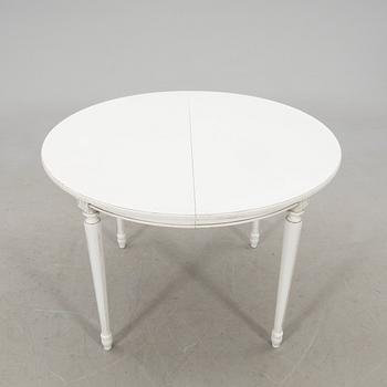 Dining Table in Gustavian Style, Late 20th Century.