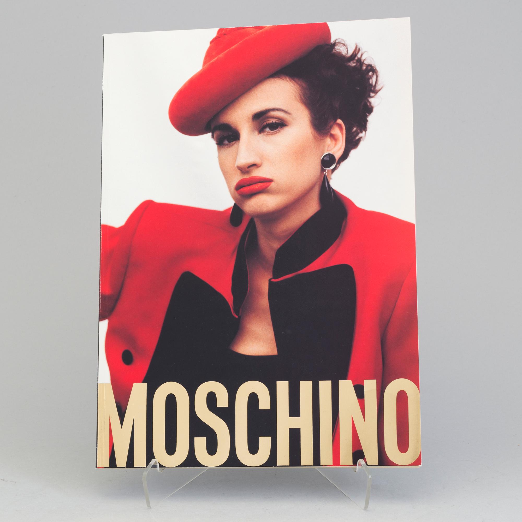 BOOK," To be, or not to be, that's fashion!" by Moschino, Idea Books 1988.