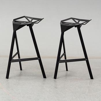 Konstantin Grcic, "Stool one", 2 st, Magis, Italien.