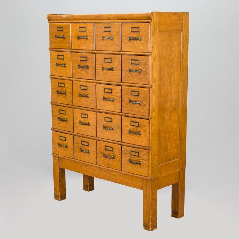 A filing cabinet, Billnäs, first half of the 20th century.