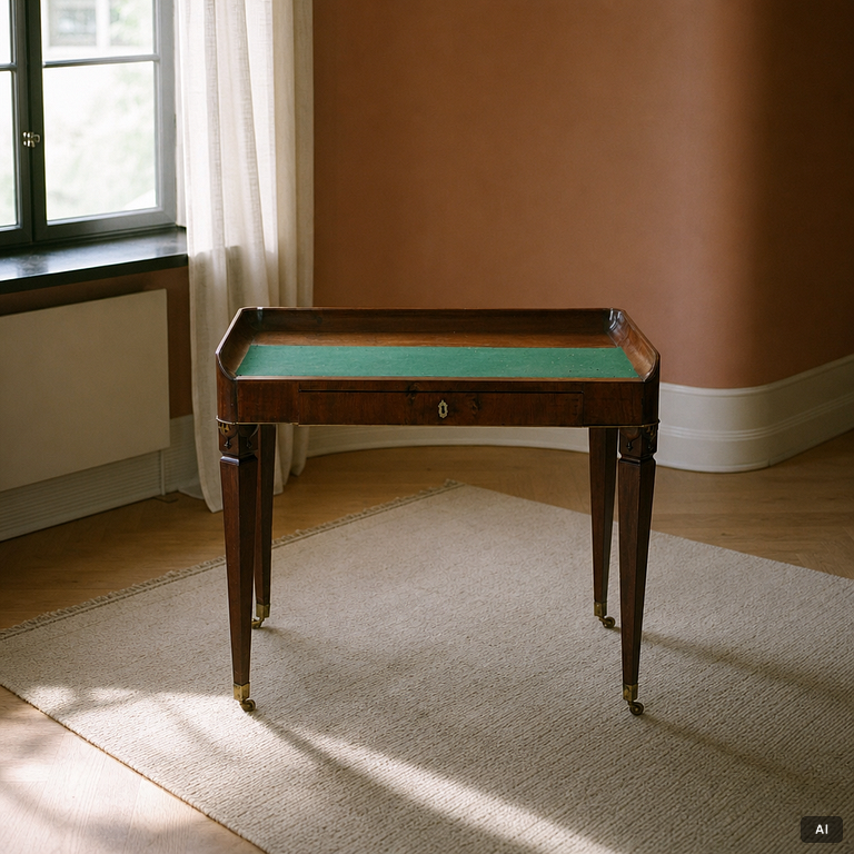 Desk, likely England, second half of the 19th century.