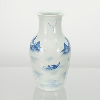 GOLVVAS, porslin, Kina 1800-talets slut.