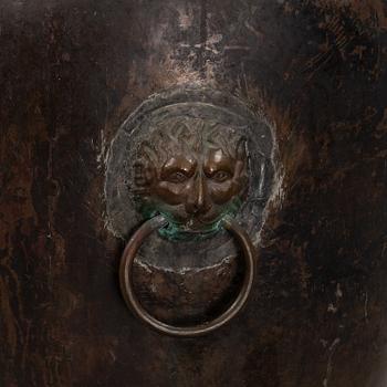 Vattentunna, koppar, 1800-tal.