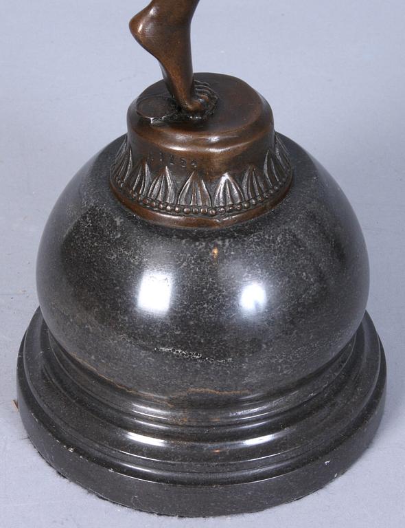 SKULPTUR, brons, märkt CL.JR. COLENEI, 2000-tal.