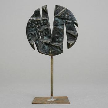 BERNDT HELLEBERG, skulptur, brons, signerad och daterad 1964.