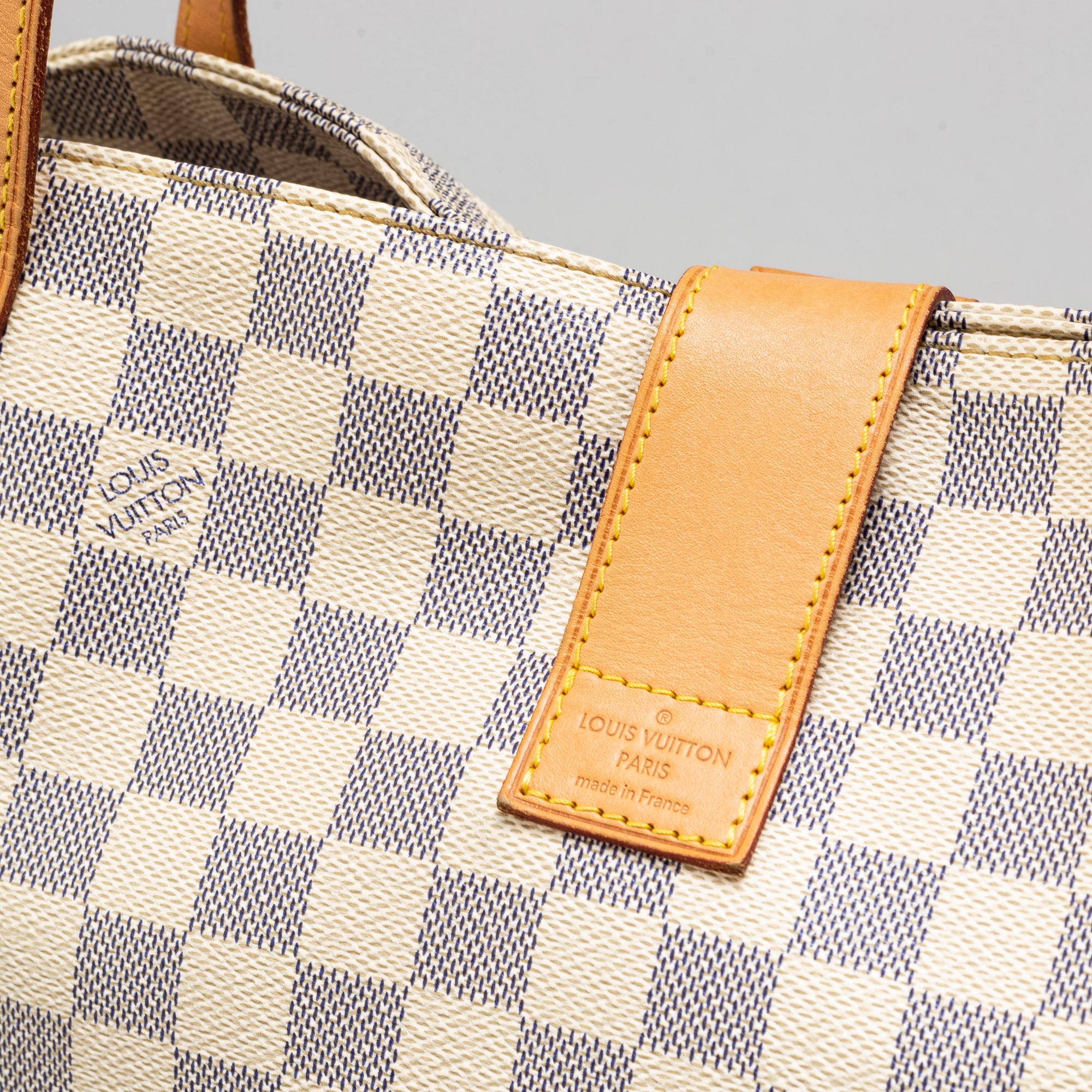 LOUIS VUITTON, a 'Damier Azur Salina PM' bag.