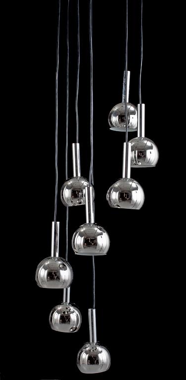 TAKARMATUR, förkromad metall, 1980-tal. H 170.